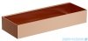 Omnires Uni koszyk prysznicowy 30x11 cm miedź szczotkowana UN10335CPB